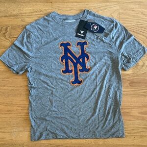 New Mets Fanatics Gray Men’s Tee Medium